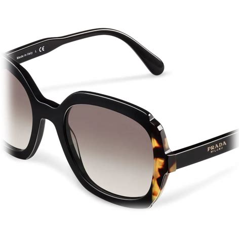 black oversized prada sunglasses 480|black Prada sunglasses for women.